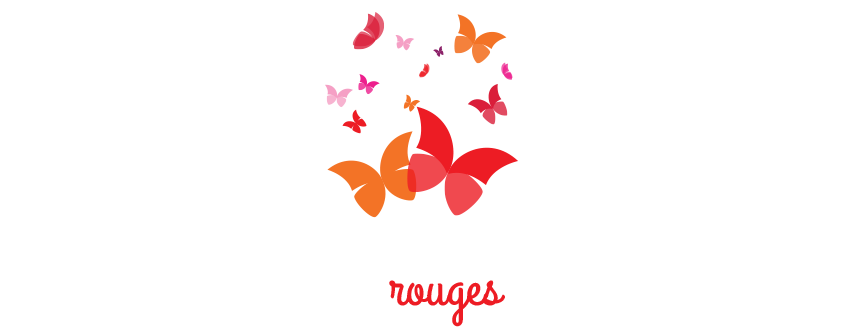 Logo de la crèche Les Papillons rouges, Vergèze